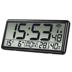 Hama Jumbo Digitale Uhr Rechteck Schwarz