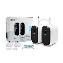 Arlo Essential XL Outdoor Überwachungskamera, 2er Set
