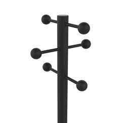 Unilux ACCESS Gaderobe Bodenstehend 6 Haken Schwarz