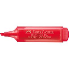 Faber-Castell TEXTLINER 1546 Marker 1 Stück(e) Meißel/feine Spitze Rot