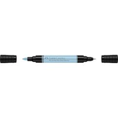 Faber-Castell Pitt Artist Pen Dual Marker Fineliner Fein / Mittel Hellblau