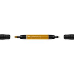Faber-Castell Pitt Artist Pen Dual Marker Fineliner Fein / Mittel Gold