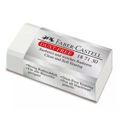 Faber-Castell 187130 Radierer Kunststoff Weiß 1 Stück(e)