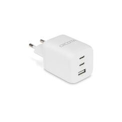 DICOTA D32054 Ladegerät für Mobilgeräte Universal Weiß AC Schnellladung Drinnen