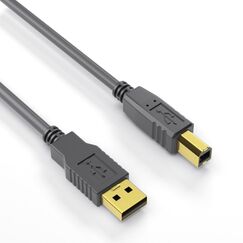 PureLink DS2000-050 USB Kabel USB 2.0 5 m USB A USB B 0,48 Gbit/s Schwarz
