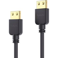 PureLink PI0500-003 HDMI-Kabel 0,3 m HDMI Typ A (Standard) Schwarz, Farbe: Schwarz, Länge: 0,3 m