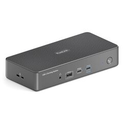 PureLink VL-D210DL laptop-dockingstation & portreplikator Kabelgebunden USB 3.2 Gen 2 (3.1 Gen 2) Type-C Grau