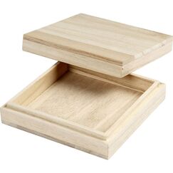 Creativ Company 567650 Aufbewahrungsbox Quadratisch Holz
