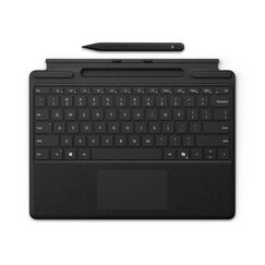 Microsoft Surface Pro Keyboard + Slim Pen QWERTY Microsoft Cover port Schwarz
