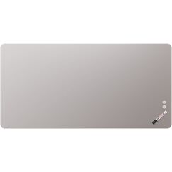 Legamaster MATTE RC Glasboard 100x200cm warmgrau