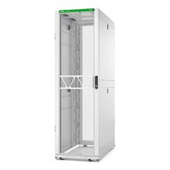 APC NetShelter SX Server Rack Gen 2, 42 HE, 1991H x 600W x 1200D mm, mit Seitenwänden, Weiß