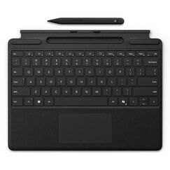 Microsoft Surface Pro Keyboard with Slim Pen for Business QWERTZ Deutsch Microsoft Cover port Schwarz