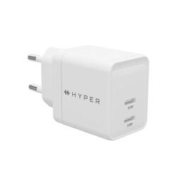 HYPER HJG35EU Ladegerät für Mobilgeräte Kopfhörer, Kopfhörer, Smartphone, Uhr Weiß AC Schnellladung Drinnen