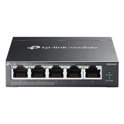 TP-Link Omada ES205GP Netzwerk-Switch Managed Gigabit Ethernet (10/100/1000) Power over Ethernet (PoE) Schwarz