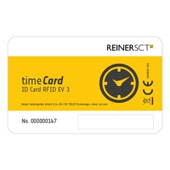Reiner SCT timeCard RFID MIFARE DESFire EV3 Premium Chipkarten