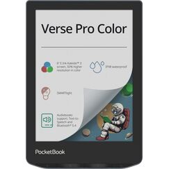 PocketBook Verse Pro Color eBook-Reader Touchscreen 16 GB WLAN Schwarz, Blau