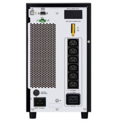APC Easy UPS On-Line, 3kVA/2700W, Tower, 230V, 6x IEC C13 + 1x IEC C19 Ausgänge, Intelligenter Kartensteckplatz, LCD