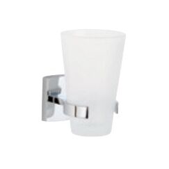 TESA 40270-00000-00 Becherhalter Edelstahl, Weiß