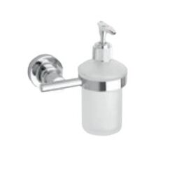 TESA 40296-00000-00 Seifenspender Edelstahl, Weiß