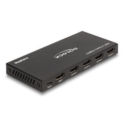 DeLOCK HDMI Splitter 1 x HDMI in zu 4 x HDMI out 4K 60 Hz mit Downscaler