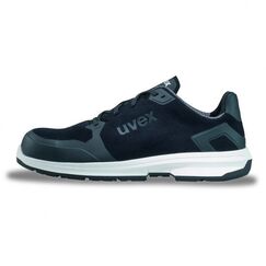 Uvex 1 sport S3 Unisex Erwachsener Schwarz, Weiß, Größe: 44