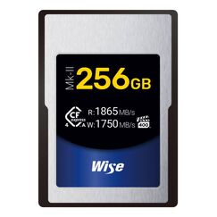 Wise CFX4-A256M2 Speicherkarte 256 GB CFexpress Type A TLC