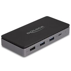 DeLOCK USB Type-C Dockingstation 4K - Dual HDMI MST / USB / Gibabit LAN / PD 3.0 85 W