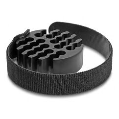 DeLOCK Kabel-Organizer mit Klettkabelbinder schwarz