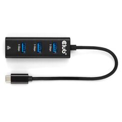 CLUB3D CSV-1549 Schnittstellen-Hub USB Typ-C 5000 Mbit/s Schwarz