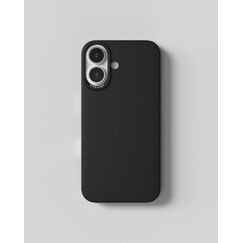 NUDIENT Thin Handy-Schutzhülle 15,5 cm (6.1") Cover Schwarz, Farbe: Schwarz