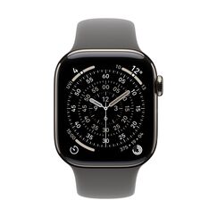 Apple MXLG3ZM/A Intelligentes tragbares Accessoire Band Grau Fluor-Elastomer