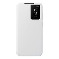 Samsung Smart View Wallet Case EF-ZS721 für das Galaxy S24 FE, Farbe: Weiß