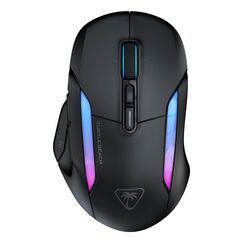 Turtle Beach Kone II Air – Kabellose, ergonomische RGB-Gaming-Maus, 350-Stunden-Akku, optischer 26K DPI Sensor, 21 programmierbare Funktionen, 4D-Free-Spin-Scroll-Rad, Schwarz