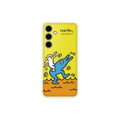 Samsung Flipsuit Case EF-MS721 für das Galaxy S24 FE, Farbe: Gelb