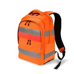 DICOTA Hi-Vis V2 Rucksack Orange Polyethylenterephthalat, Thermoplastische Polyurethane (TPU)