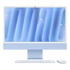 Apple iMac Apple M M4 59,7 cm (23.5") 4480 x 2520 Pixel All-in-One-PC 24 GB 512 GB SSD macOS Sequoia Wi-Fi 6E (802.11ax) Blau, Kapazität: 512 GB, Arbeitsspeicher: 24 GB