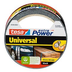 TESA 56348-00001-15 Klebeband Für die Nutzung im Innenbereich geeignet Für die Nutzung im Außenbereich geeignet 10 m Schwarz, Länge: 10 m