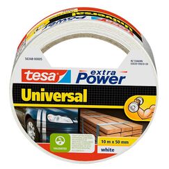 TESA 56348-00005-15 Klebeband Für die Nutzung im Innenbereich geeignet Für die Nutzung im Außenbereich geeignet 10 m Weiß, Länge: 10 m