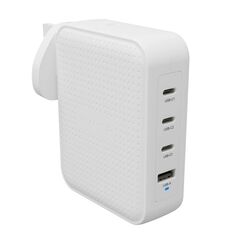 HYPER HJ1001WHWWGL Ladegerät für Mobilgeräte Gaming-Controller, Handy, Netbook, Laptop, Smartphone, Tablets Weiß AC Schnellladung Drinnen