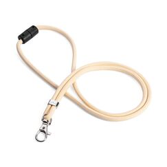 Durable Textilband rPET mit Karabiner Beige