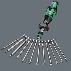 Wera Kraftform Kompakt 60 Torque Multi-Bit-Schraubendreher Offset screwdriver