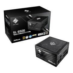 Asrock SL-650G Steel Legend Netzteil 650 W 20+4 pin ATX ATX Schwarz