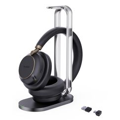 Yealink BH76 Plus mit Ladestation Teams Schwarzes USB-C/A-Headset