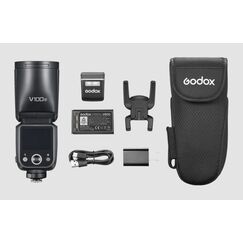 Godox V100 Kompaktes Blitzlicht Schwarz