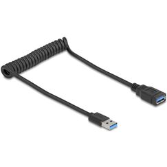 DeLOCK 90367 USB Kabel 0,6 m USB A 5 Gbit/s Schwarz