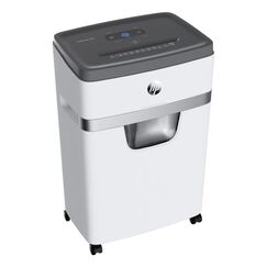 HP OneShred 18CC Aktenvernichter Partikelschnitt-Zerkleinerung 65 dB 22 cm Weiß, Schwarz