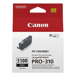 Canon PFI-5100 MBK Druckerpatrone 1 Stück(e) Original Mattschwarz