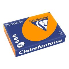 Clairefontaine Trophée Druckerpapier A4 (210x297 mm) 500 Blätter Orange
