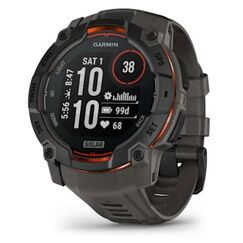 Garmin Instinct 3 Solar 3,3 cm (1.3") MIP 50 mm Digital 176 x 176 Pixel Touchscreen Schwarz GPS