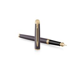 Waterman Hémisphère Füllfederhalter Kartuschen/Konverter-Füllsystem Schwarz, Gold 1 Stück(e)